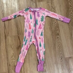 Little sleepies baby girl size 6-12 pajama